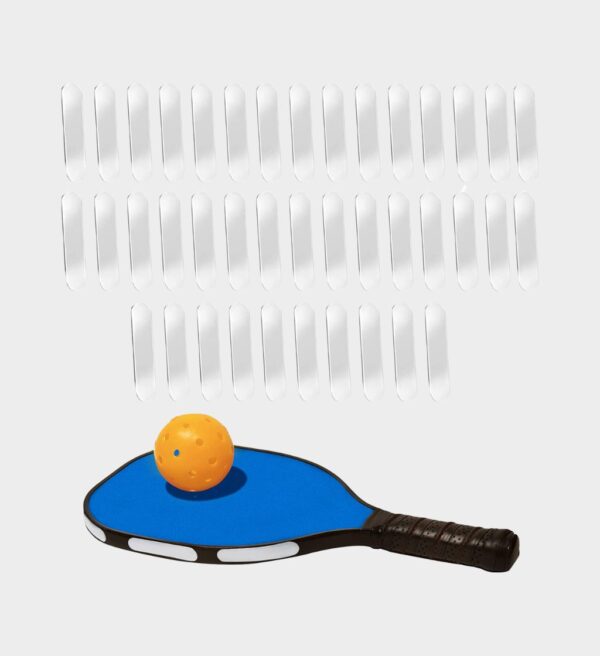 Pickleball Paddle Lead Tape Transform Your Power & Control 40 Pre-Cut Strips