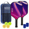 Fiber Glass Pickleball Paddle Set