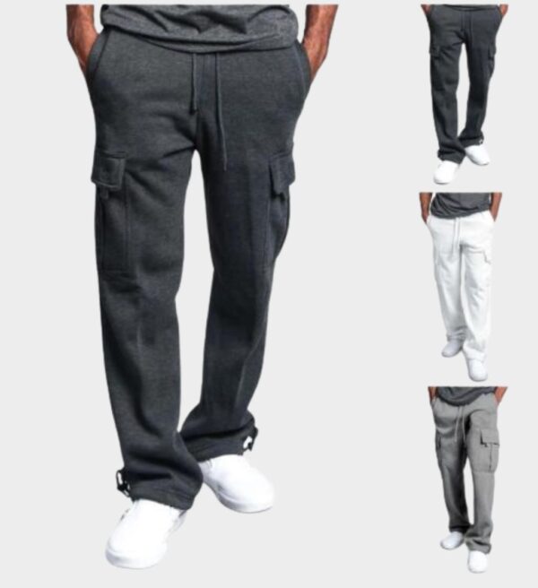 Pickleball Pants for Men Durable & Comfortable Reinforced Knees, Multiple Pockets